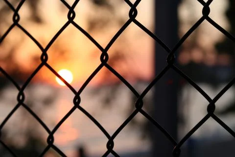 Urban sunset Stock Photos