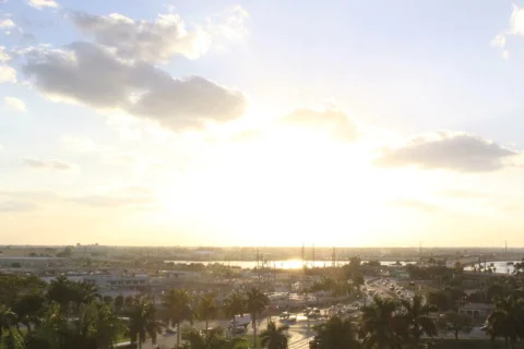 Urban Sunset SD Stock Footage 330214