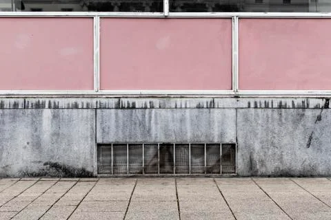 Urban textures - close up of rustic wall Stock Photos