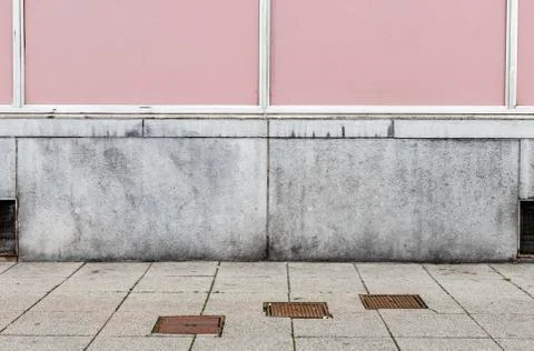 Urban textures - close up of rustic wall Stock Photos