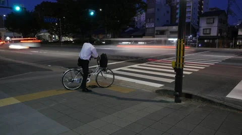 Urban Time lapse Video stock 55902650