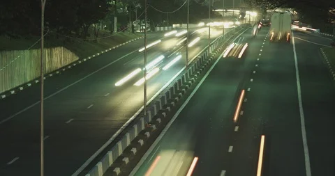 Urban Time Lapse Stock Footage 119323632