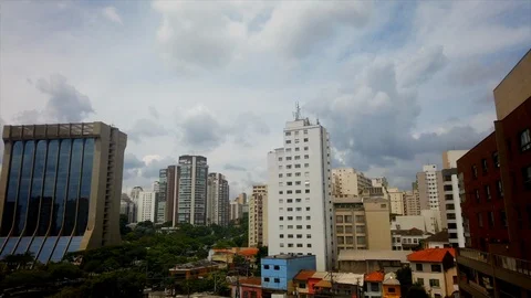 Urban Time Lapse Video stock 121487569