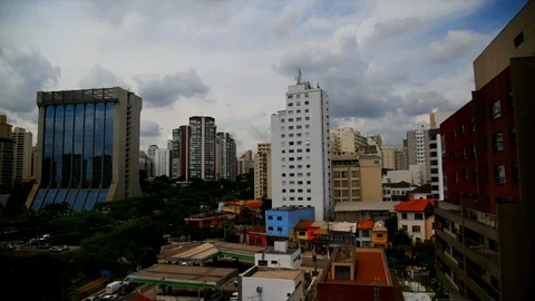 Urban Time Lapse Video stock 121494260