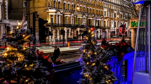 Urban Time Lapse Stock Footage 122146509