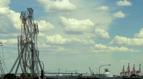 Urban timelapse Stockbeeldmateriaal 10730545