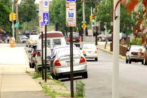 Urban Traffic Video stock 6929143