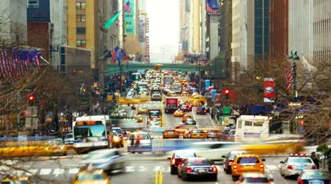 Urban Traffic Vídeo Stock 11139827