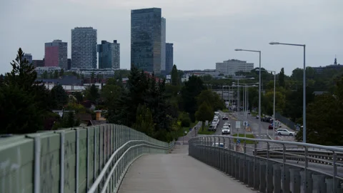 Urban Traffic Jam Stock Footage 165472683