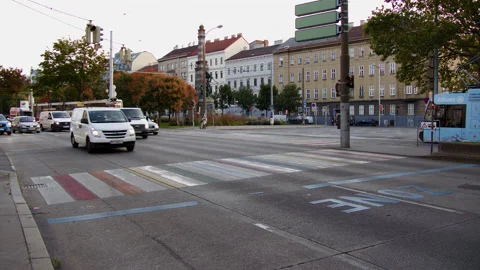 Urban Traffic Jam Stock Footage 165504595