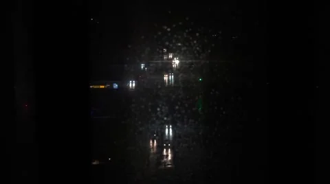 Urban traffic at night. Stock Footage 68679476