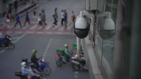 Urban Traffic Surveillance Systems Utilizing CCTV Cameras for Enhancing Stock Footage 319906975