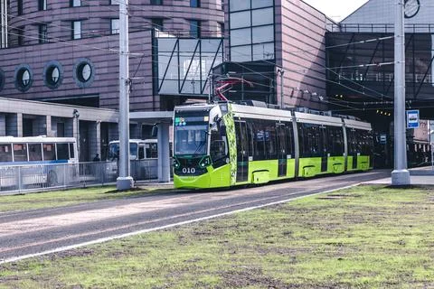 Urban Tramway Stock Photos