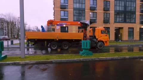 Urban transport Stock Footage 256038686