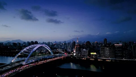 Urban twilight Stock-Footage 251928724
