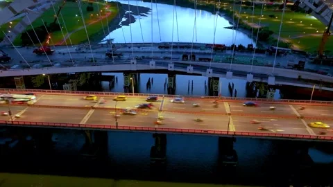 Urban twilight Stock-Footage 251943809