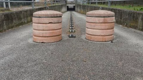 Urban underpass view Stock Photos