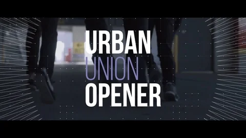 Urban union opener Stock After Effects
