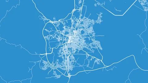 Urban vector city map of Ta'if, Saudi Arabia, Middle East イラスト素材