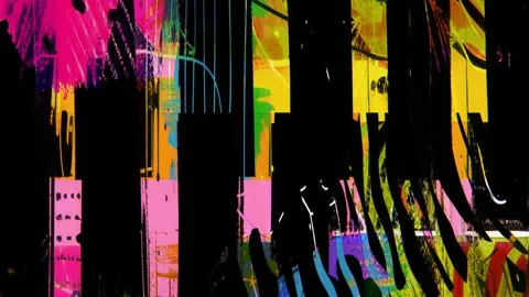 Urban Vertical Grunge Pattern Background Seamless Loop Stock Footage 328314974
