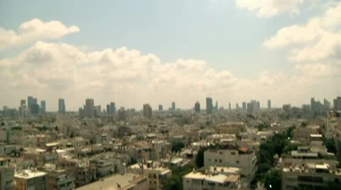 Urban View Stock Footage 10954273