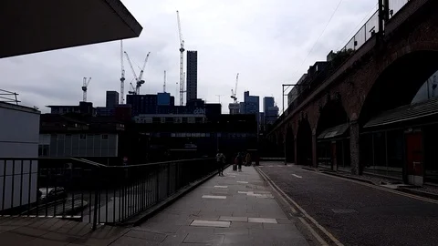 Urban view of Manchester. Stock Footage 117069952