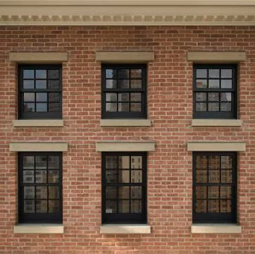 Urban windows Foto stock