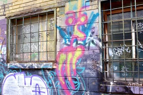 Urban Windows Foto stock