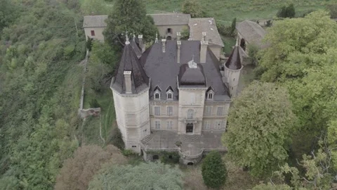 Urbex drone video Stock Footage 305261623