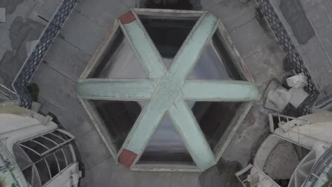 Urbex drone video Stock Footage 305264512