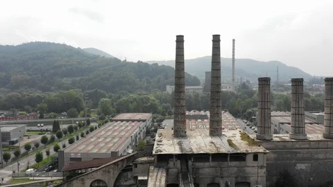 Urbex  old industry Vídeo Stock 97886871