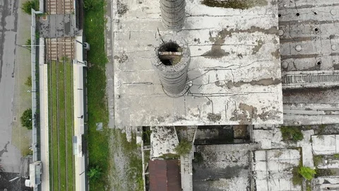 Urbex  old industry Vídeo Stock 97887984