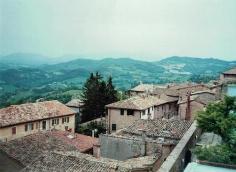 Urbino landscape_3 Stock Photos