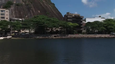 Urca's Beach - September 13th, 2010 - Rio de Janeiro, Brazil Stock Footage 314850717