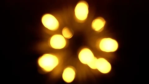 Urchin Light Rack Focus Stock Footage 78146090