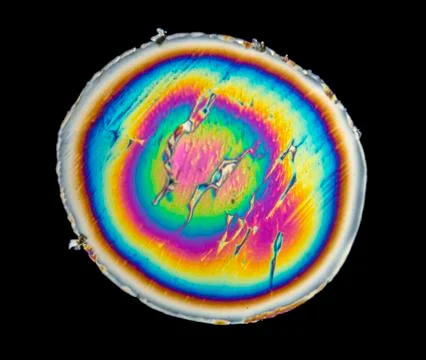 Urea micro crystals Stock Photos