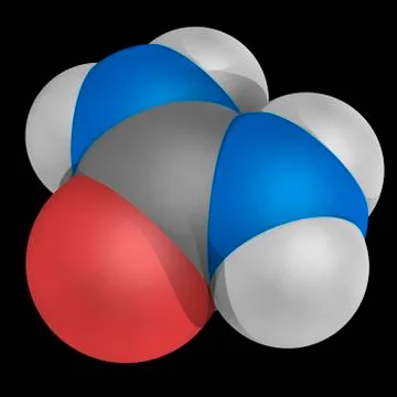 Urea molecule Stock Illustration