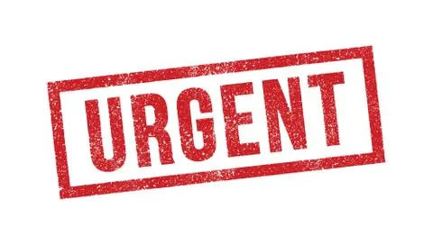 Urgent ink stamp Stock Illustration
