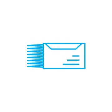 Urgent letter linear icon concept. Urgent letter line vector sign, symbol イラスト素材