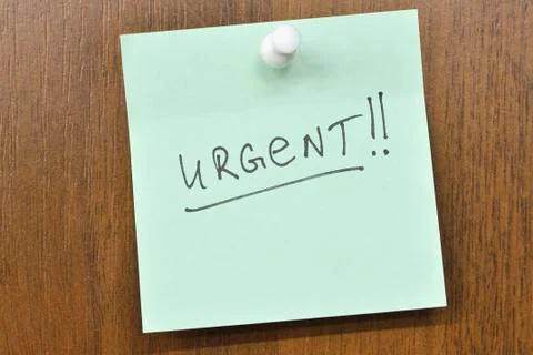 Urgent Stock Photos