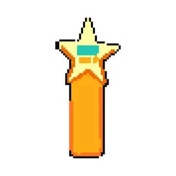 Url digital bookmark pixel art vector illustration Stock Illustration