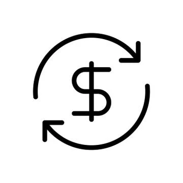 URL glyph flat icon Stock Illustration