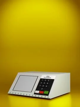 Urn electronics Brazil Stock Illustration