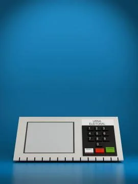 Urn electronics Brazil Stock Illustration