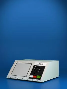 Urn electronics Brazil Stock Illustration