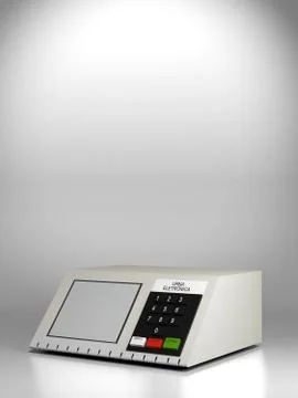 Urn electronics Brazil Stock Illustration