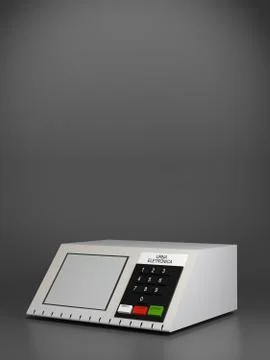 Urn electronics Brazil Stock Illustration