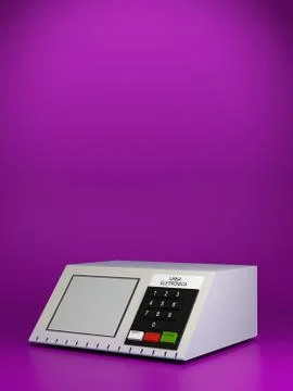 Urn electronics Brazil Stock Illustration