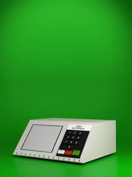 Urn electronics Brazil Stock Illustration