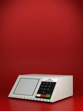 Urn electronics Brazil Stock Illustration